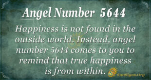 Angel number 5644