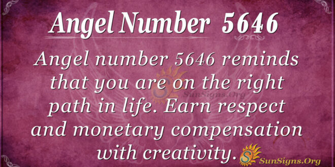Angel number 5646