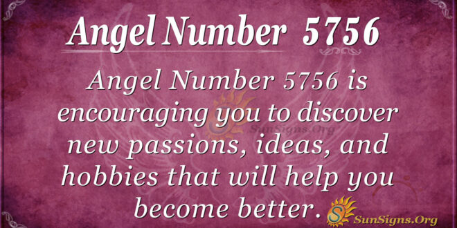 Angel number 5756