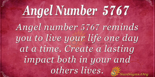 5767 angel number