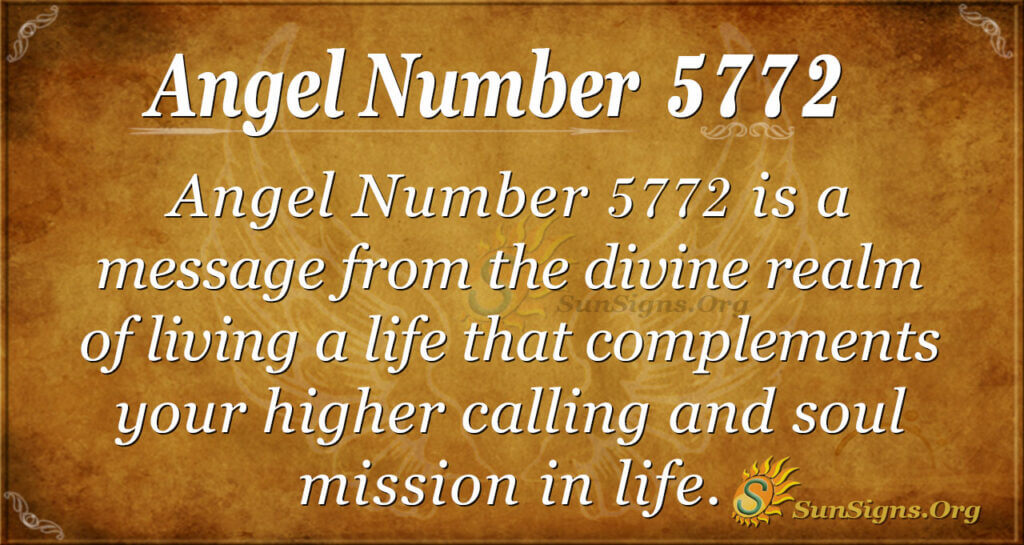 Angel Number 5772