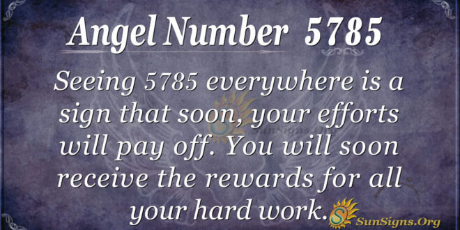 Angel number 5785