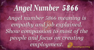 Angel number 5866