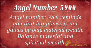 Angel number 5900