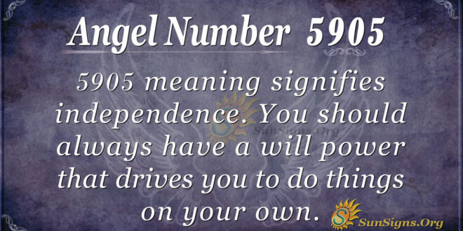 5905 angel number
