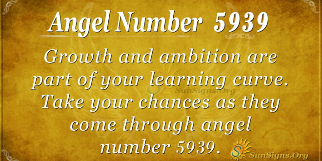 Angel number 5939