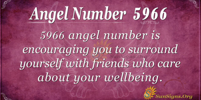 Angel Number 5966