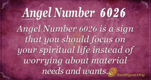 Angel Number6026