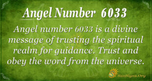 Angel number 6033