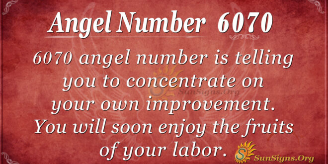 Angel Nuber 6070