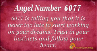 6077 angel number