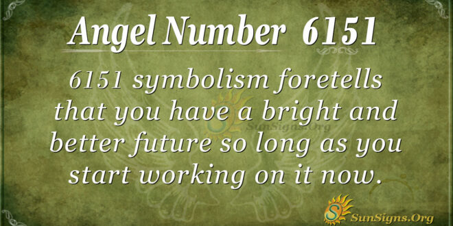 Angel Number 6151