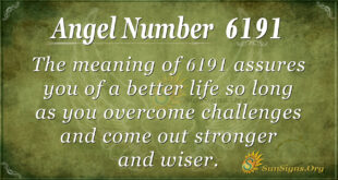 Angel number 6191