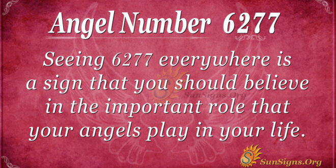 Angel Number 6277