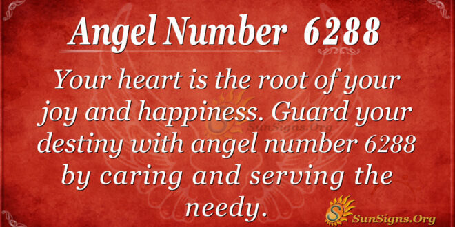 Angel number 6288
