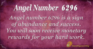 Angel Number 6296