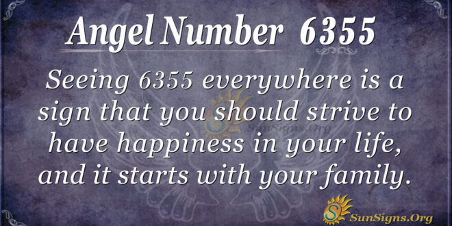 Angel Number 6355