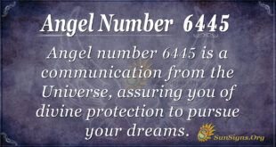 6445 angel number