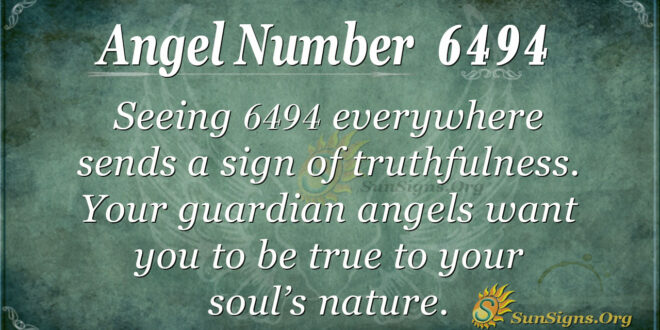 6494 angel number