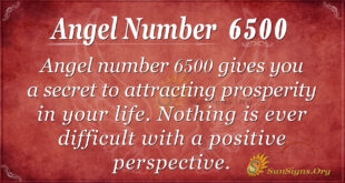 6500 angel number