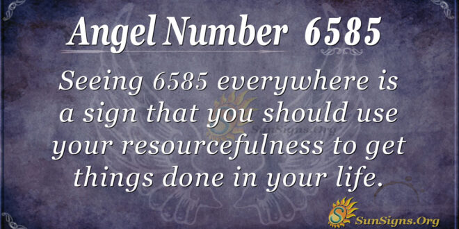 6585 angel number