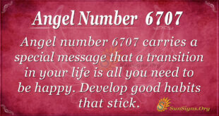 6707 angel number