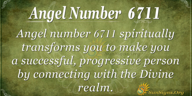6711 angel number