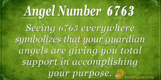 6763 angel number