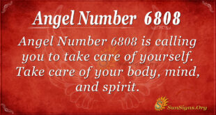 Angel Number 6808