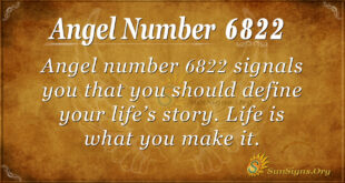 6822 angel number