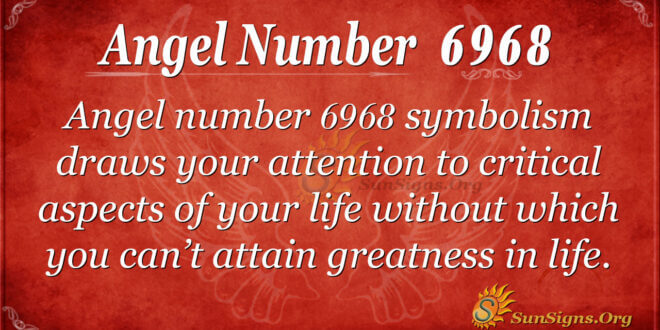 6968 angel number