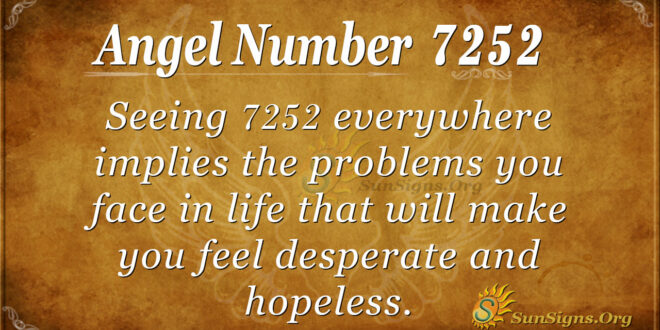 7252 angel number
