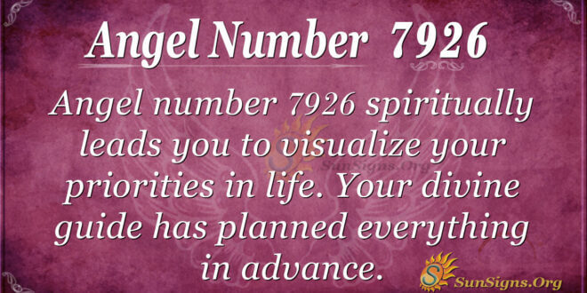 7926 angel number