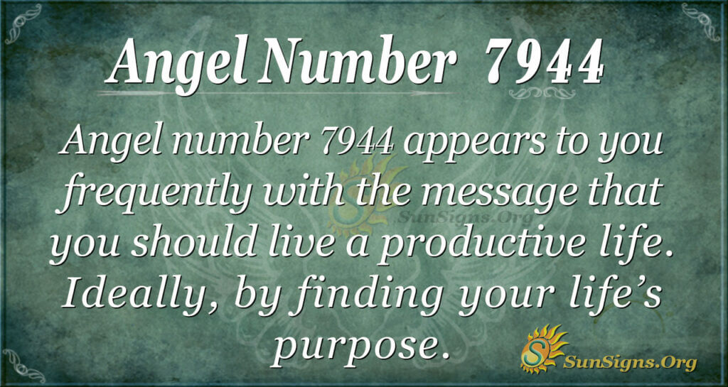 Angel number 7944