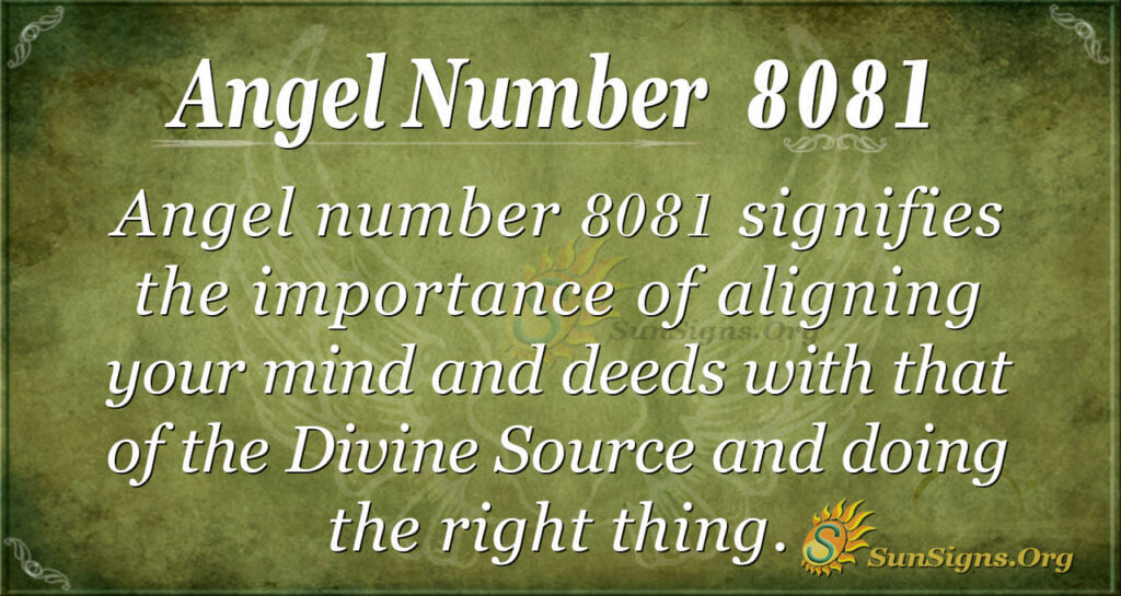 8081 angel number
