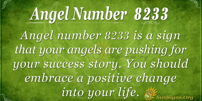 8233 angel number