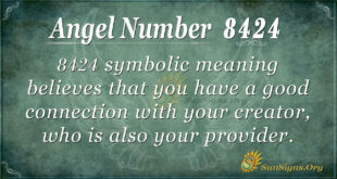 Angel Number 8424