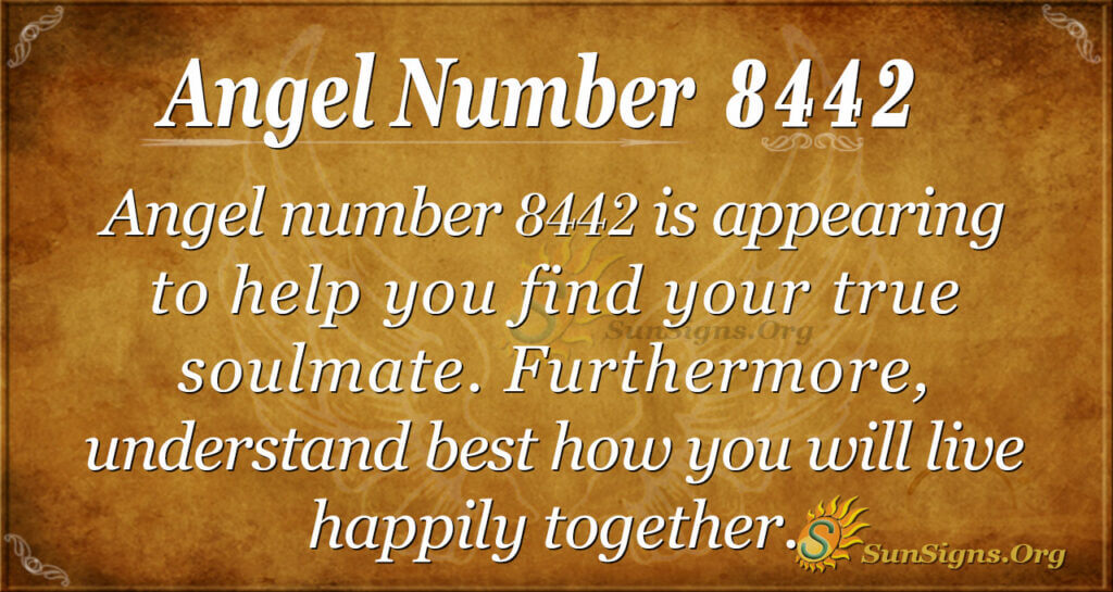Angel number 8442