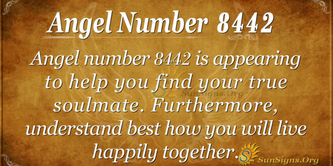 Angel number 8442