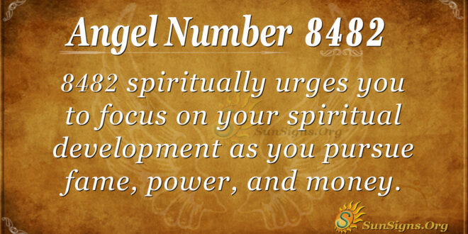 Angel Number 8482
