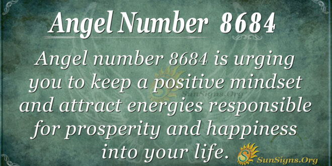 8684 angel number