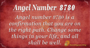 8780 angel number