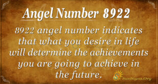 8922 angel number
