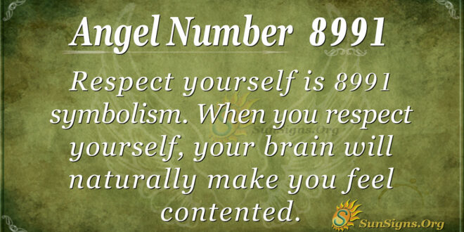 8991 angel number