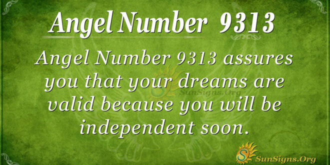 9313 angel number