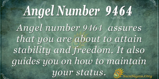 9464 angel number