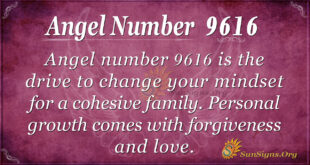 Angel number 9616