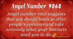 9868 angel number