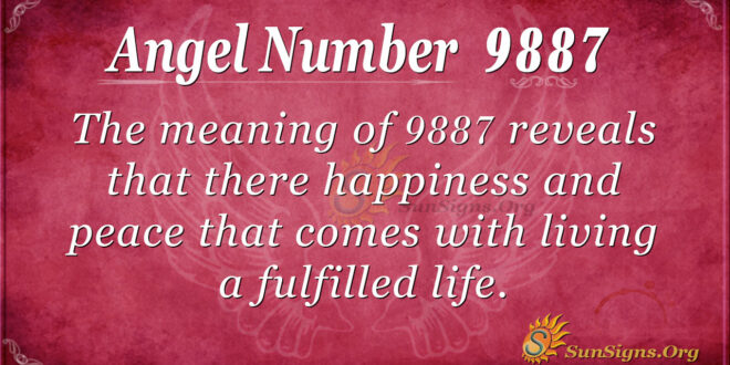Angel Number 9887