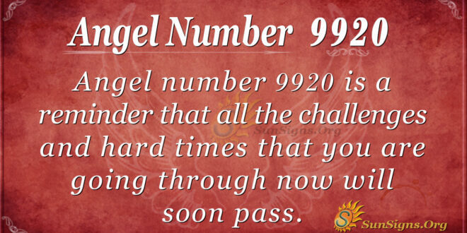 9920 angel number